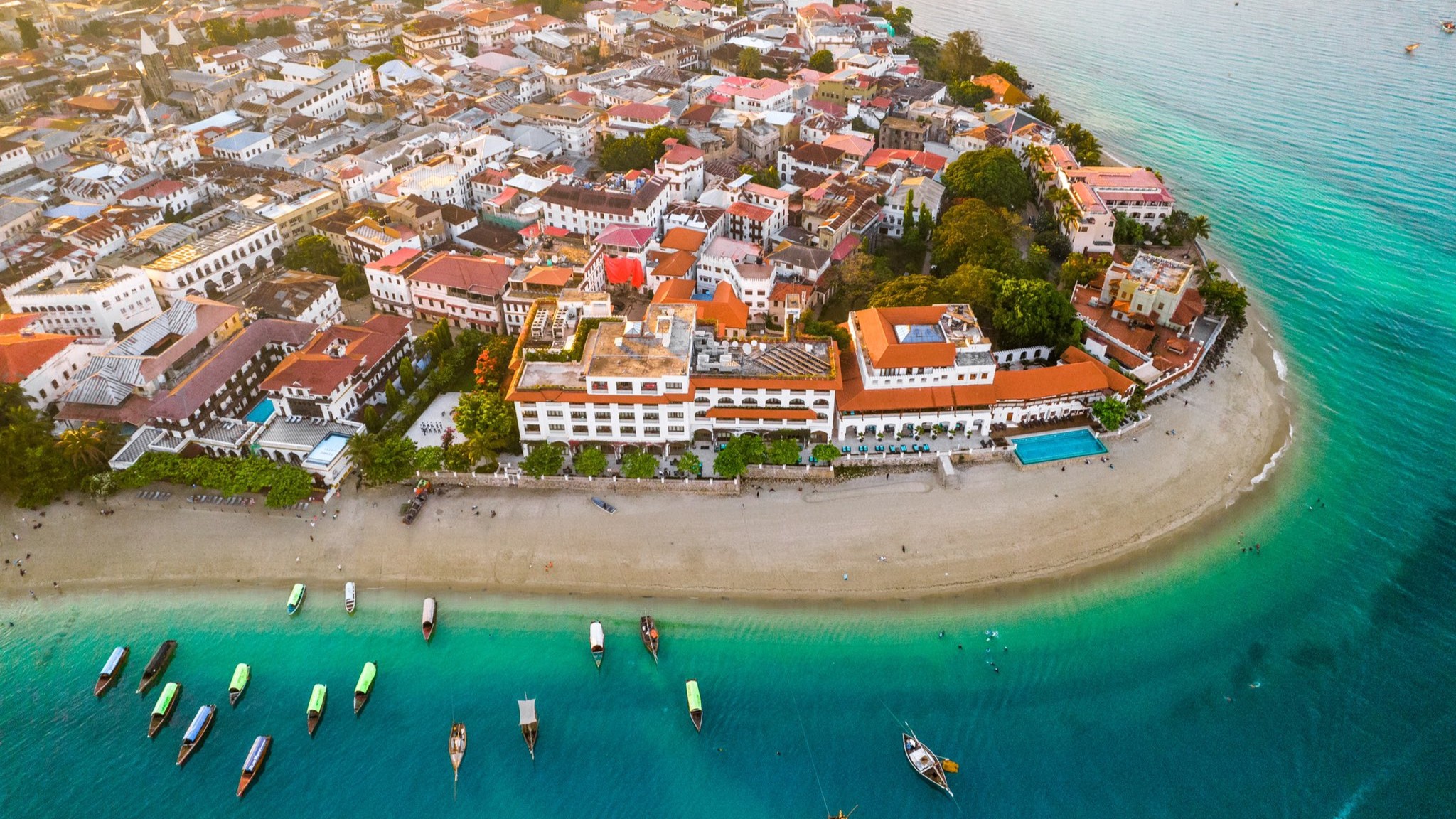 Zanzibar Island Beach Banner
