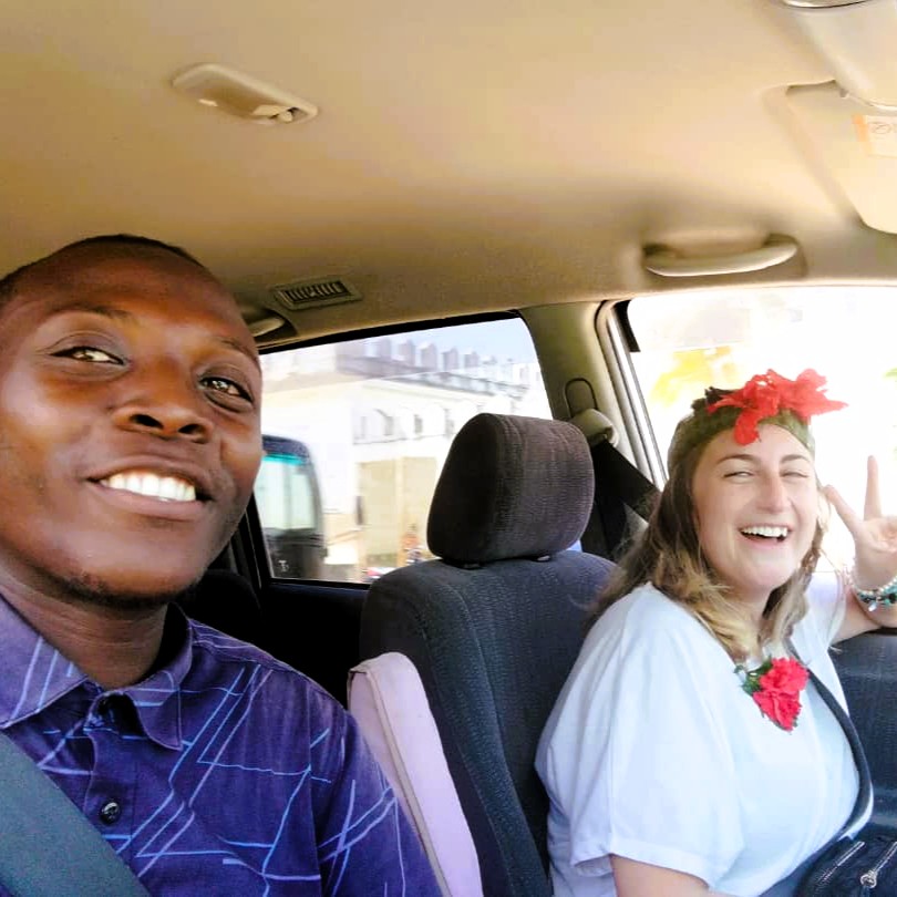 Tour Guide with Guest